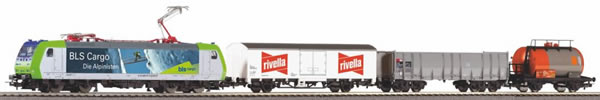 Piko 59028 - PIKO SmartControl light Start-Set BLS Güterzug Rh 485 mit 3 Wagen