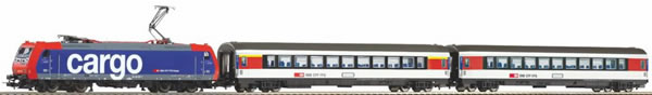 Piko 59029 - SmartControl light Start-Set SBB Personenzug Rh 484SR mit 2 Wagen