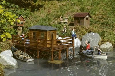 Piko 62262 - Brads Fishing Cabin