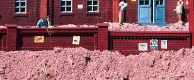 Piko 62288 - Brick Factory Walls