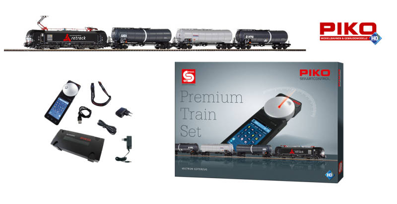 Piko 59113 - Premium Train Freight Train BR 193 Vectron (DCC