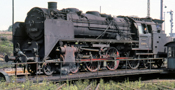 German Steam Locomotive BR 62 of the DR