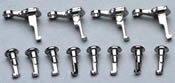 Crankpins Silver Set of 8+4