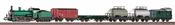 Starter set with bedding Freight train steam locomotive G7 of the SNCB