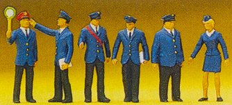 Preiser 10011 - Railway personnel DB