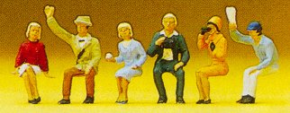 Preiser 10025 - Seated spectators