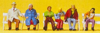 Preiser 10027 - People on benches      6/