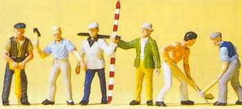 Preiser 10030 - Road construct workers  6/