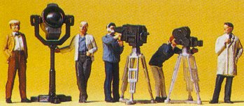 Preiser 10062 - TV-movie crew          5/