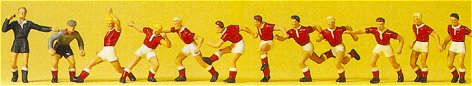 Preiser 10075 - 12-Man soccer team