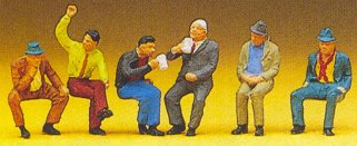 Preiser 10097 - Seated people #3       6/