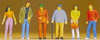Preiser 10117 - Standing pedestrians   6/
