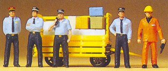 Preiser 10372 - RhB personnel
