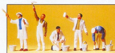 Preiser 10477 - Painters 5/