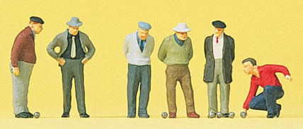 Preiser 10508 - Boule Players 6/