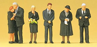 Preiser 10521 - Funeral Attendants