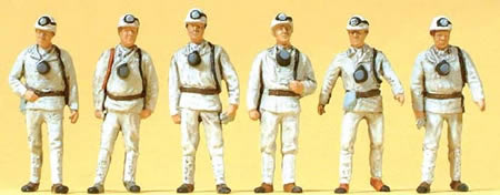 Preiser 10555 - Miners 6/