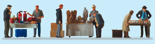 Preiser 10614 - Flea Market (2)