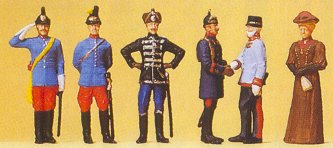Preiser 12185 - Past Kaisers 6/