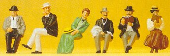 Preiser 12190 - 1900 seated passengers
