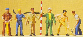 Preiser 14030 - Road workers           6/