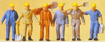 Preiser 14033 - Track workers          6/