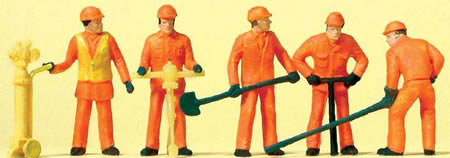 Preiser 14035 - Track Workers 5/