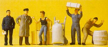 Preiser 14147 - Loading dock workers   5/