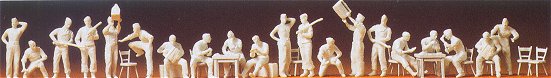Preiser 16500 - Tank crew (20)