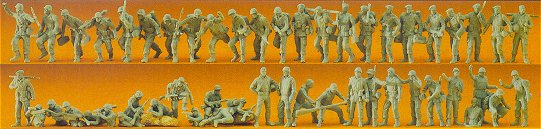 Preiser 16506 - German-army figures   50/