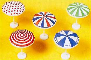 Preiser 17209 - Garden umbrellas       5/