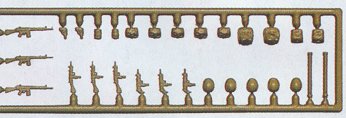 Preiser 18365 - Mltry wpns/gr set 3 mdrn