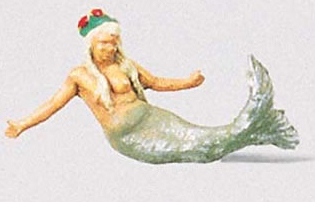 Preiser 29014 - Mermaid w/Hair Adornment