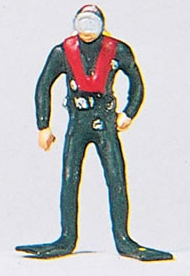 Preiser 29037 - Scuba Diver