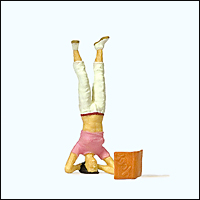Preiser 29090 - Sports & Recreation -- Headstand