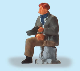 Preiser 29096 - Sitting Disabled Person
