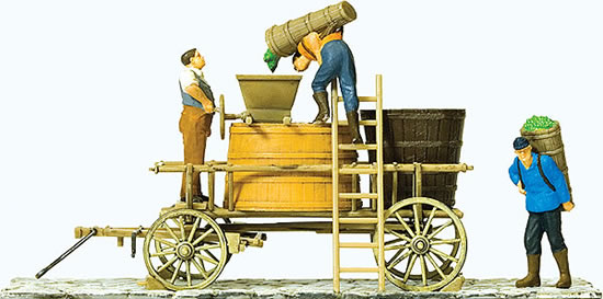 Preiser 30398 - Wine wagon standing