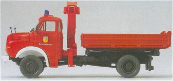Preiser 31201 - MAN 11.136 tipper w/crn