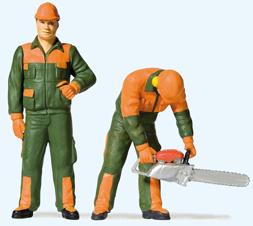 Preiser 44912 - Modern lumberjacks (1)