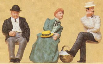 Preiser 45055 - Passengers seated #1   3/
