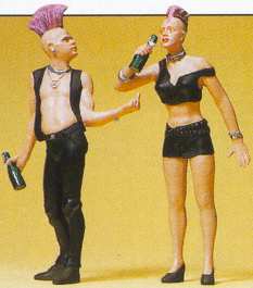 Preiser 45092 - Punk Rockers 2/