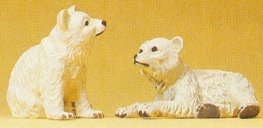 Preiser 47523 - Polar bear cubs