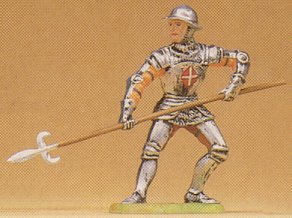 Preiser 52004 - Knight prryng w/pike 1:25