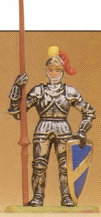 Preiser 52005 - Knight w/lance 1:25