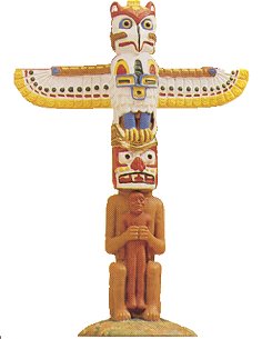 Preiser 54600 - Totem pole