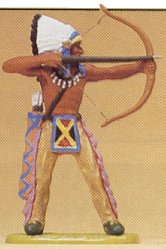 Preiser 54613 - Indian chief w/bow