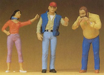 Preiser 57004 - Standing truckers 1:24