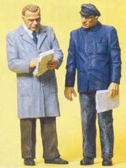 Preiser 57115 - Foremen standing       2/