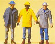 Preiser 63051 - Men In Hardhats 3/