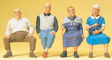 Preiser 63089 - Seated Travellers #2